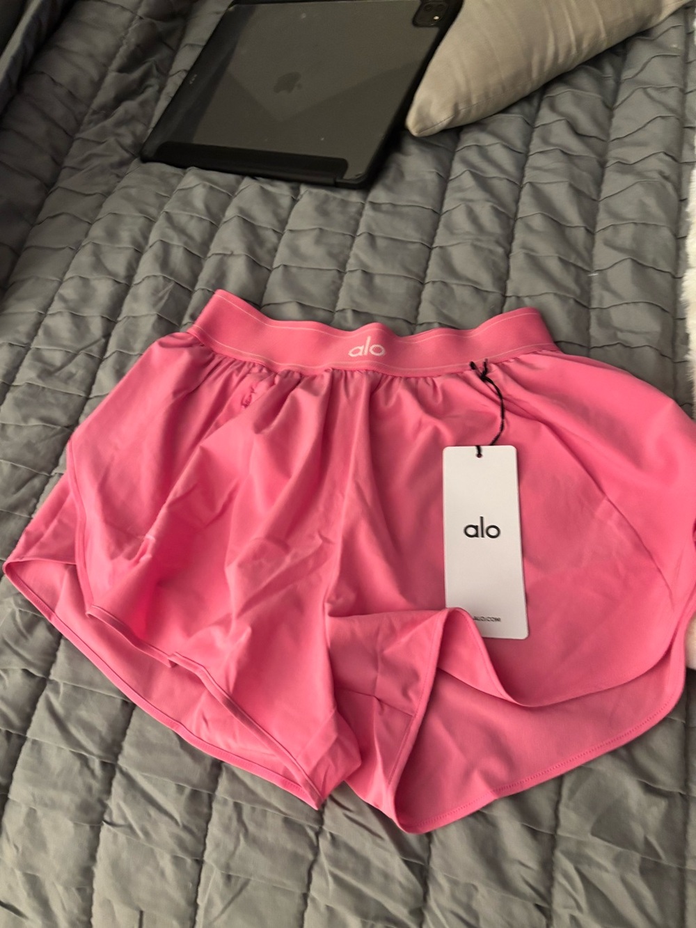ALO Yoga Bright Pink Athletic Shorts